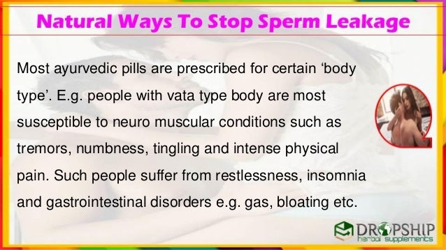 Sperm stops period flow